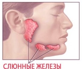 рак слюнной железы симптомы